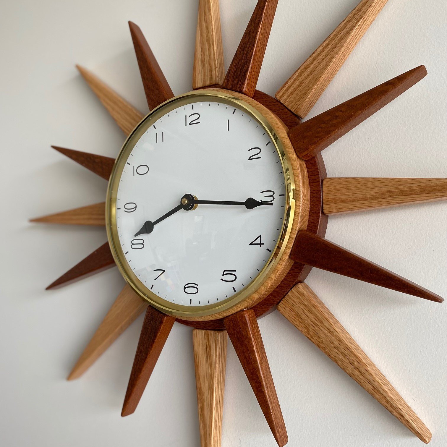 Sunburst Clock | Victor & Wills